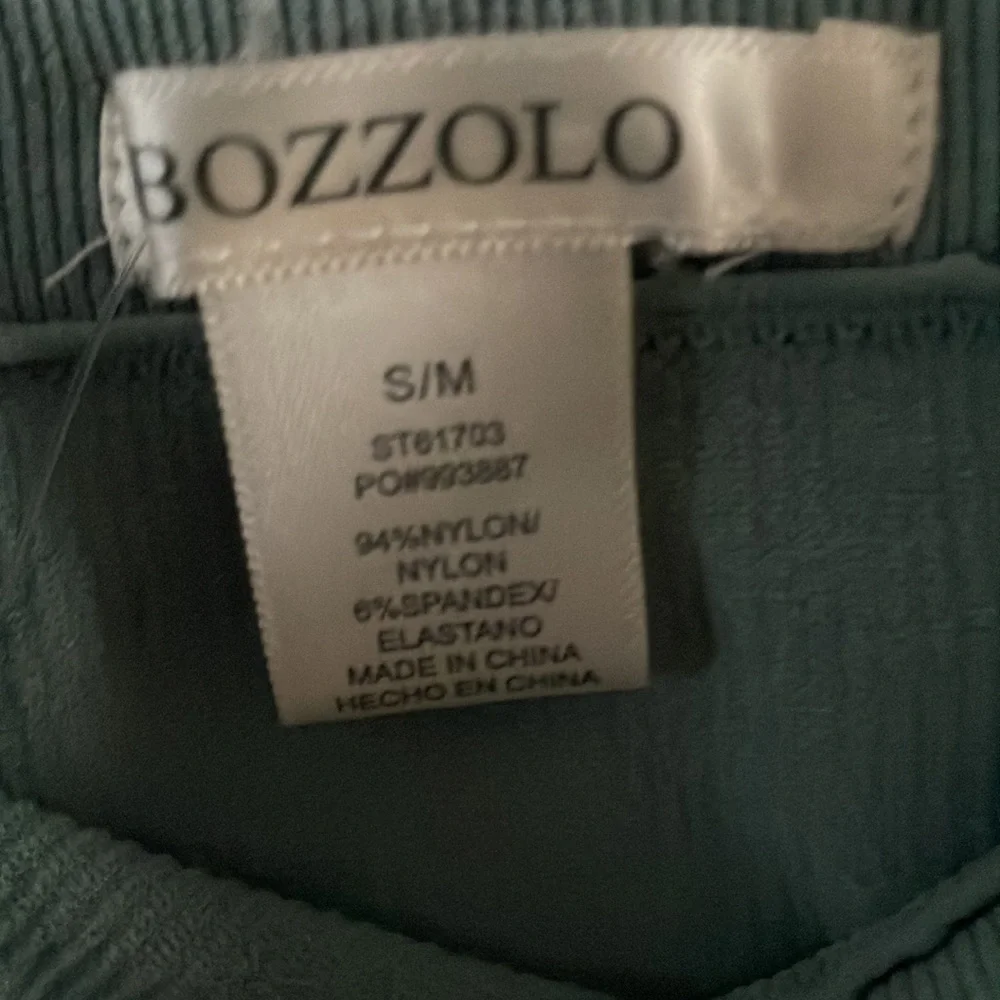 Bozzolo Ribbed Cami/Crop - Picture 2 of 3